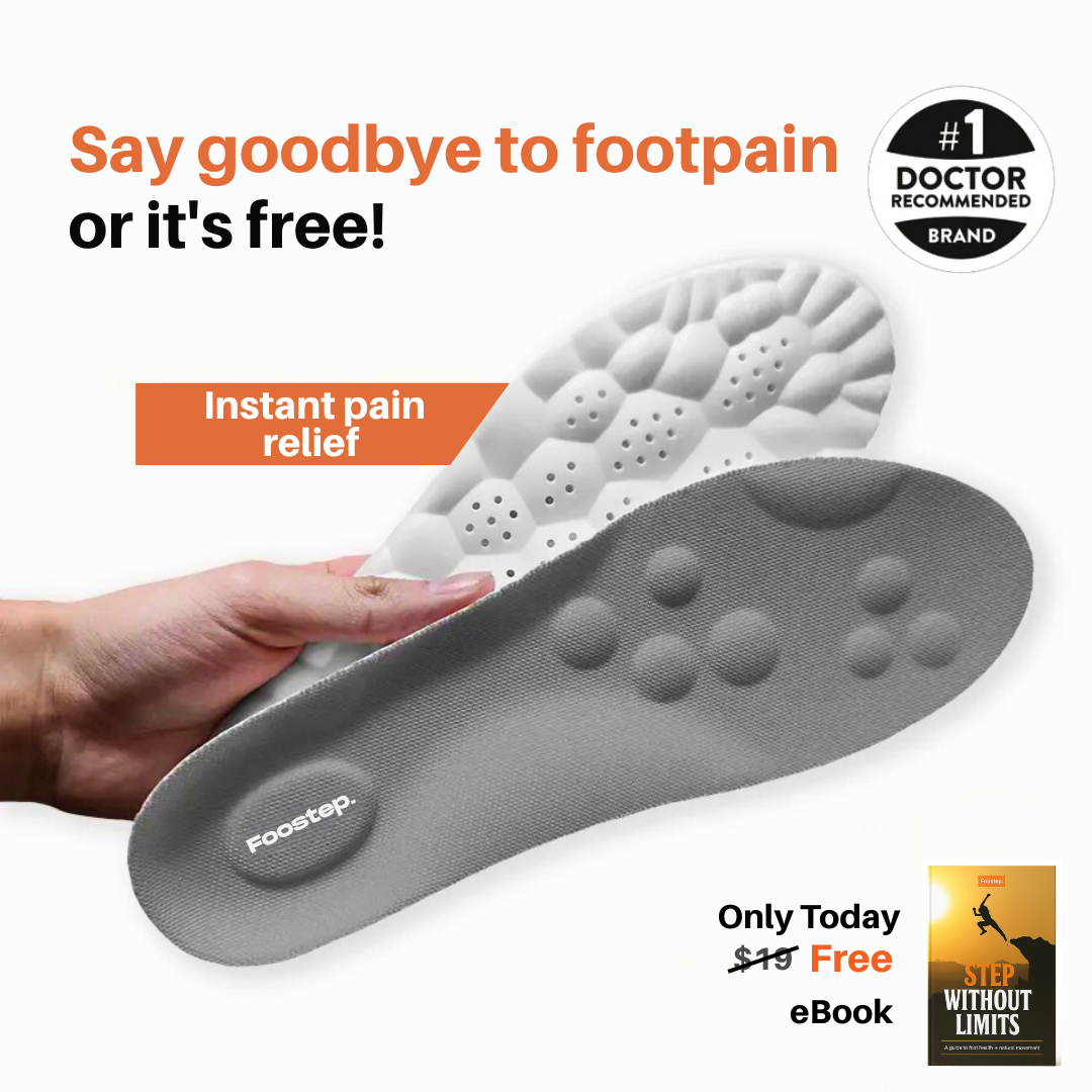 Foostep™ Instant Pain Relief Insoles