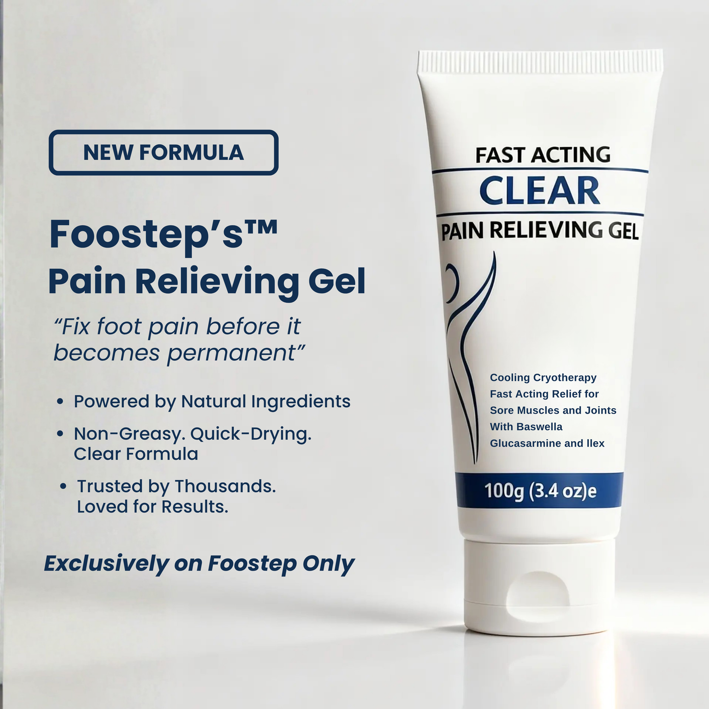 Foostep™ NeuroCool Foot Pain Relief Gel