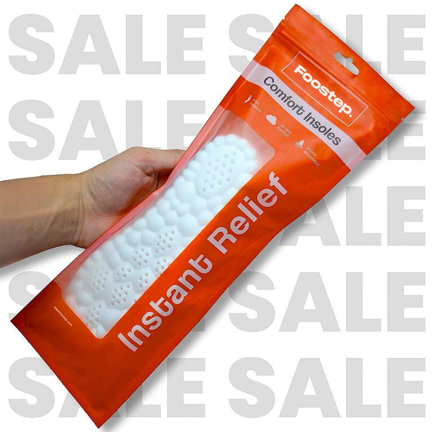 Foostep™ Instant Pain Relief Insoles