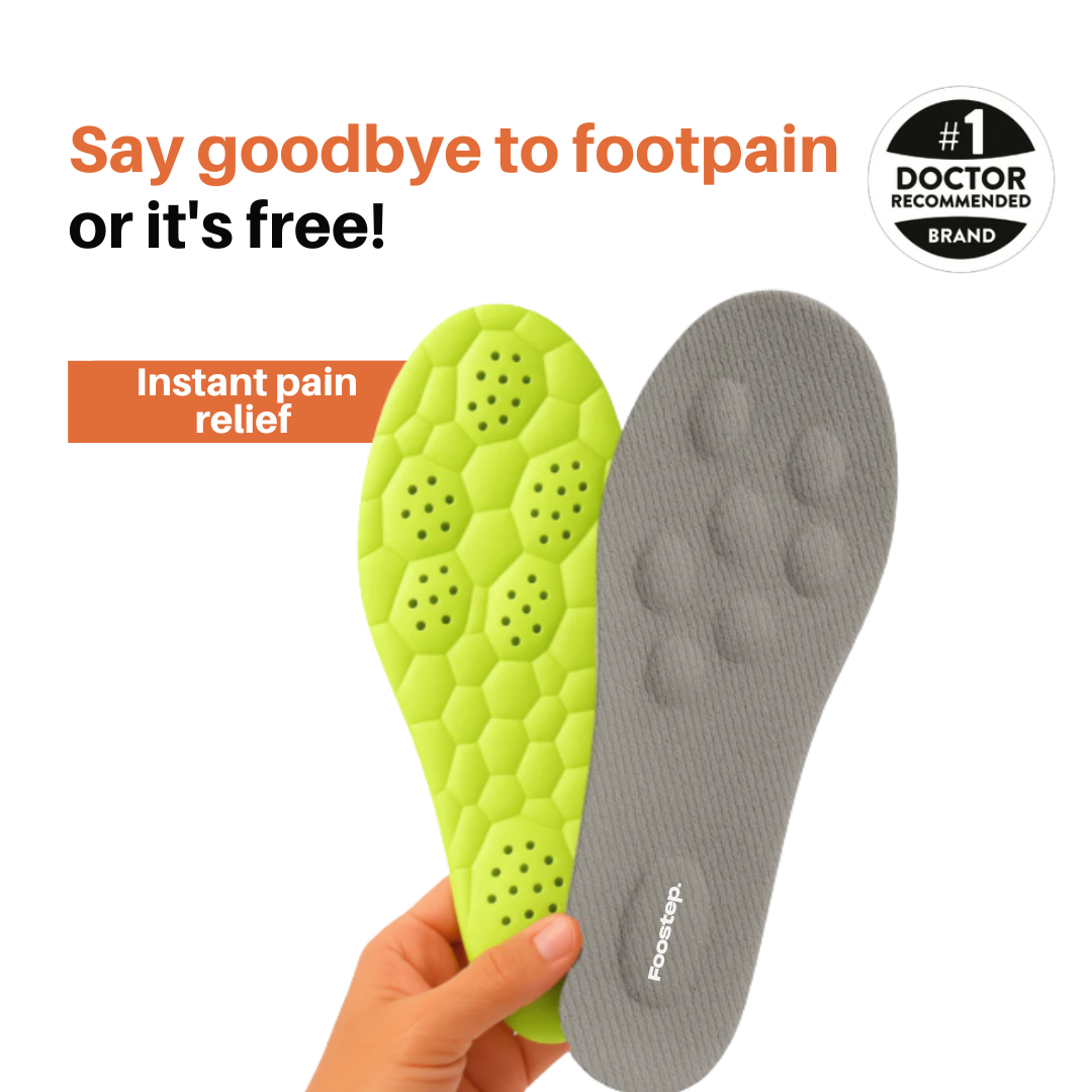 Foostep™ Instant Pain Relief Insoles