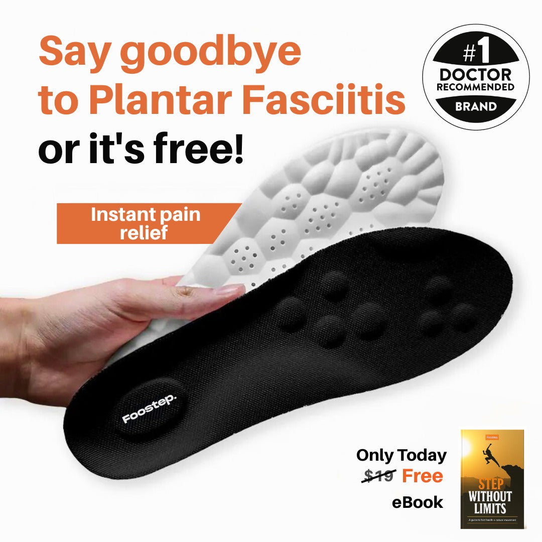 Foostep™ Instant Plantar Fasciitis Relief Insoles