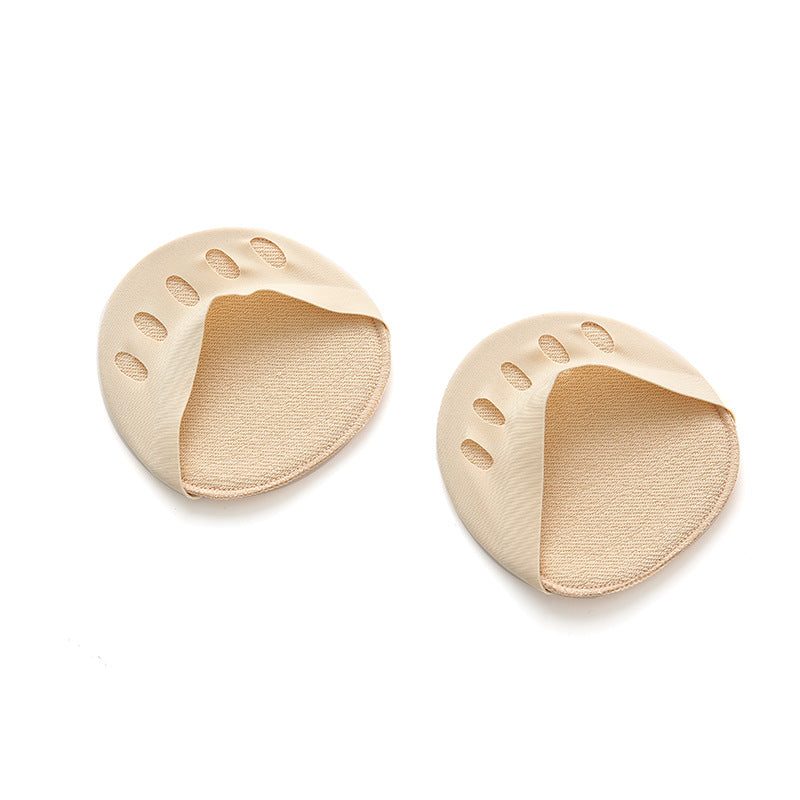 High Heels Forefoot Pad Invisible Ice Silk Five-finger Front Half Pad
