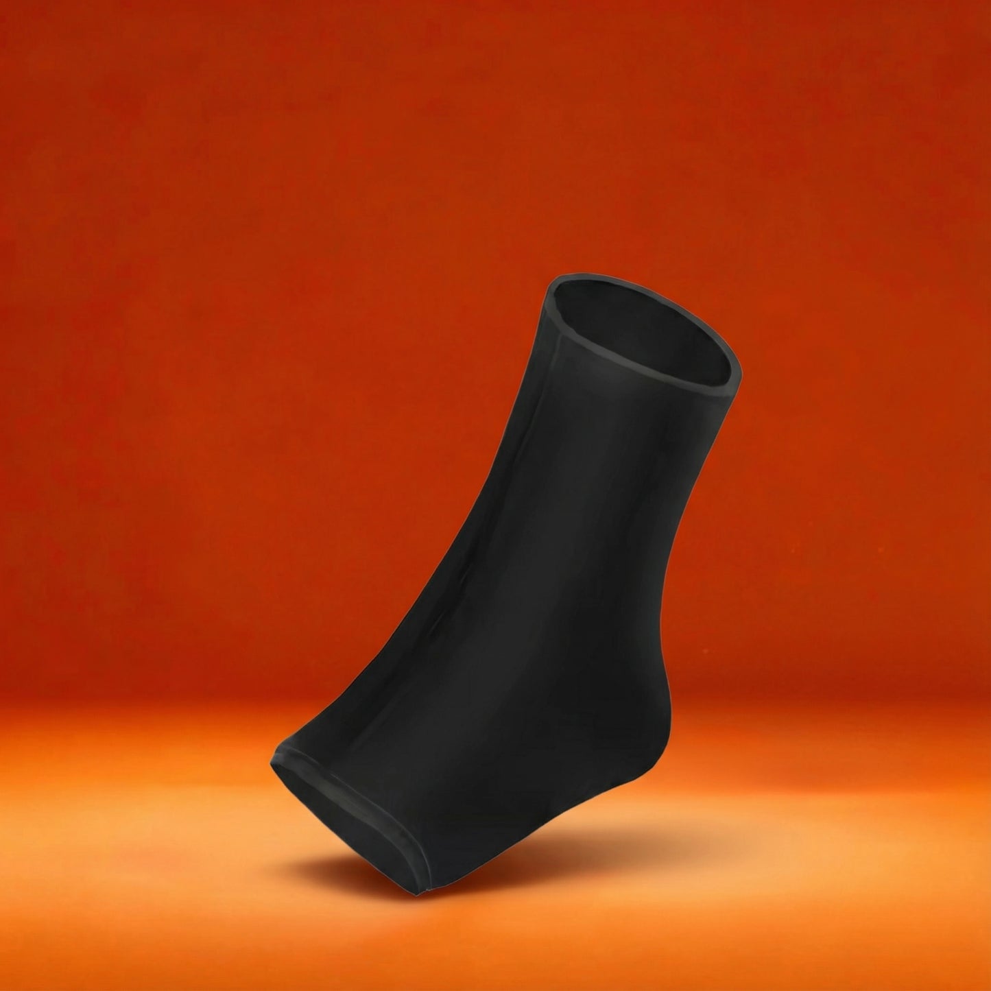 Reusable gel ice pack for ankle and heel