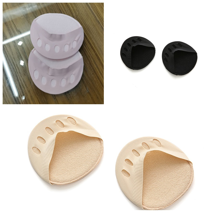 High Heels Forefoot Pad Invisible Ice Silk Five-finger Front Half Pad