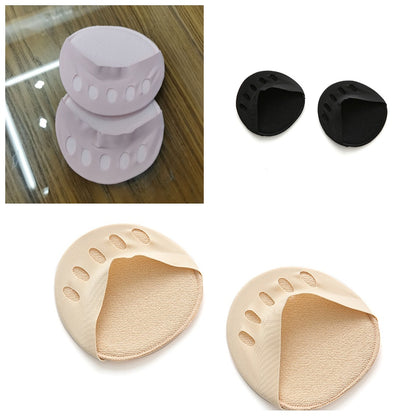 High Heels Forefoot Pad Invisible Ice Silk Five-finger Front Half Pad
