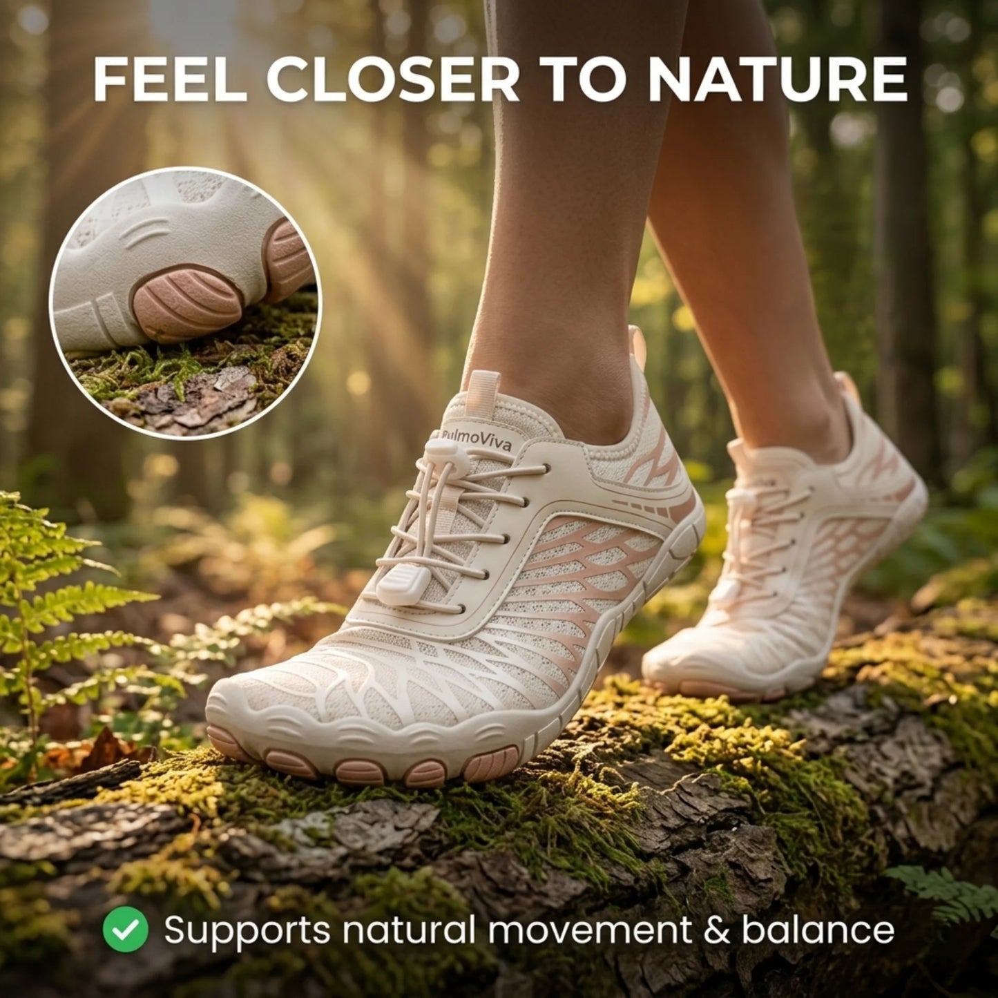 Foostep™ Hands-Off & Ergonomic Barefoot Shoes
