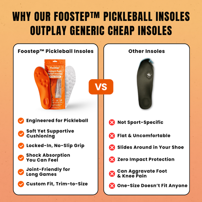 Foostep™ Pickleball Insoles