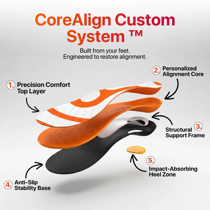 Foostep™ Heat-Molded Pain Relief Insoles