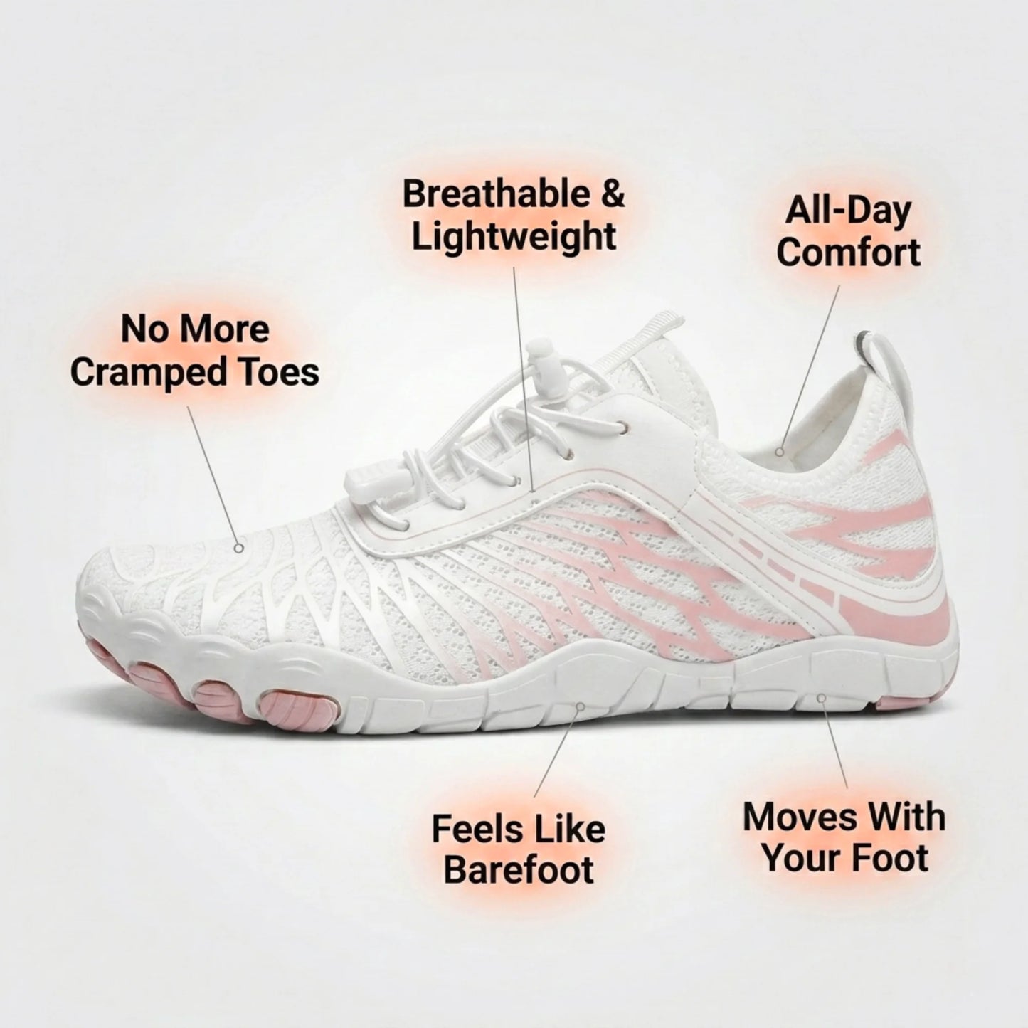 Foostep™ Hands-Off & Ergonomic Barefoot Shoes