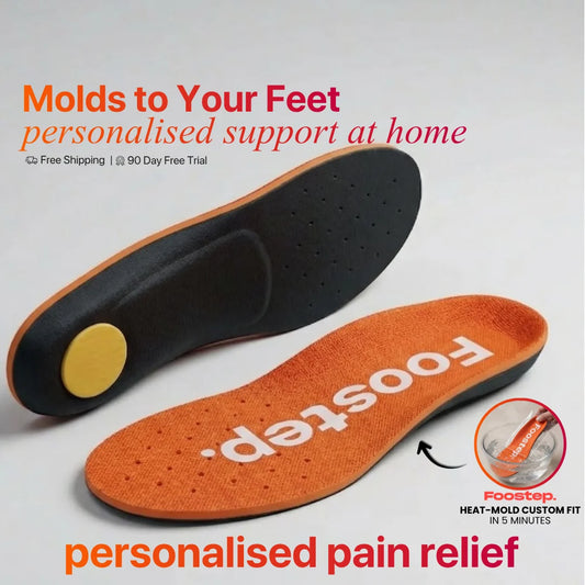 Foostep™ Heat-Molded Pain Relief Insoles