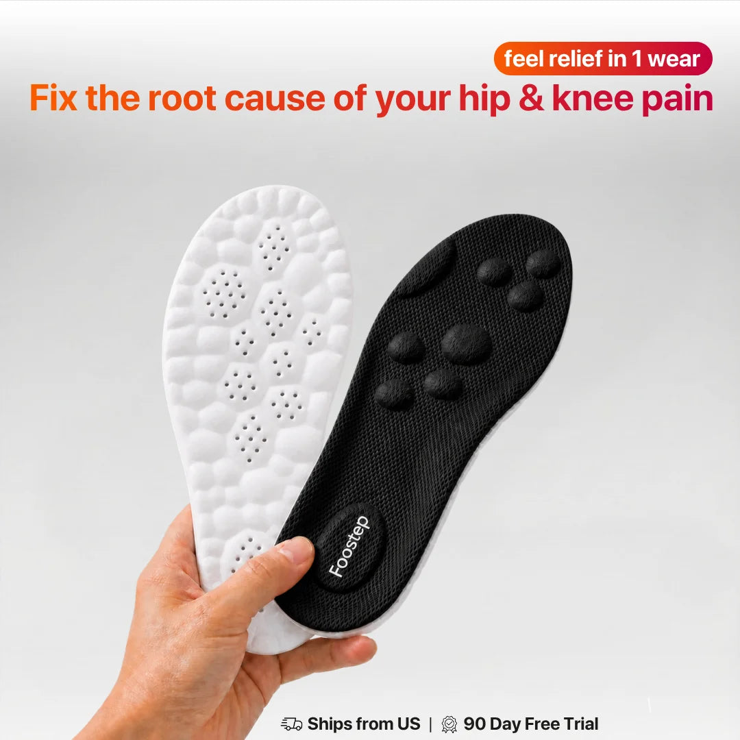 Foostep™ TriAlign Hip & Knee Pain Relief Insoles