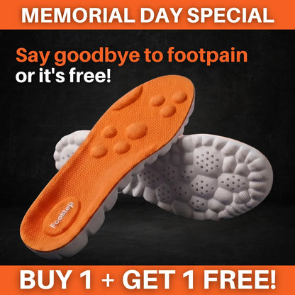 Foostep™ Instant Pain Relief Insoles | Memorial Day Special