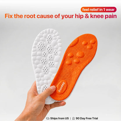Foostep™ TriAlign Hip & Knee Pain Relief Insoles