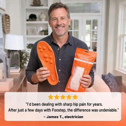 Foostep™ TriAlign Hip, Knee & Overpronation Relief Insoles